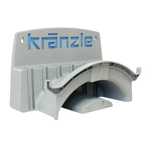 Kränzle 41262 Universal-Wandhalterung - Hochdruckreiniger Zubehör zur praktischen Aufbewahrung von Schläuchen und Zubehör, ideal für Ordnung in der Werkstatt. Lieferung ohne Zubehör! Bitte Gerätetyp angeben.