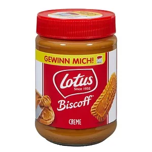 Lotus Brotaufstrich 400 g - Dessertaufstrich mit Karamellgeschmack - Brotaufstriche, cremiger Karamellgeschmack für unwiderstehliche Frühstücks- und Snackmomente.
