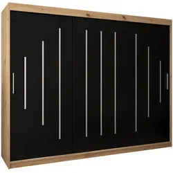 SCHWEBETÜRENSCHRANK 200/250/62 3-türig