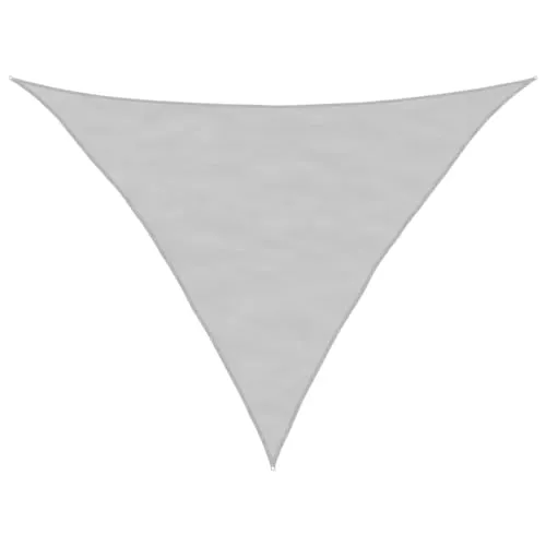 vidaXL Sonnensegel Hellgrau 3,5x3,5x4,9 m