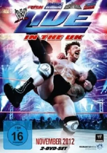 JOHN CENA/RYBACK/SHEAMUS/+ - LIVE IN THE UK: NOVEMBER 2012 2 DVD SPORT NEU
