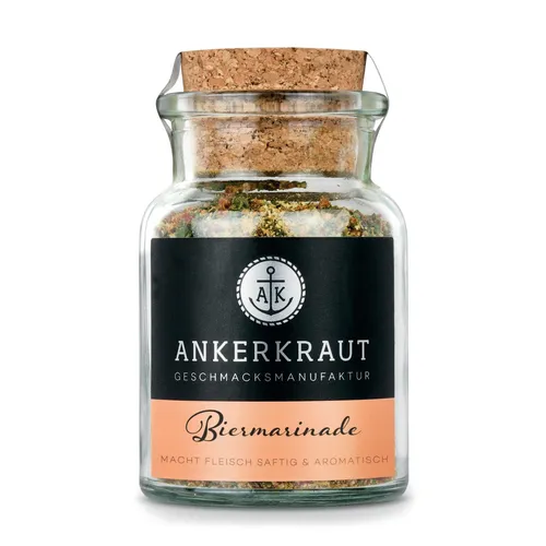Biermarinade, 75g im Korkenglas