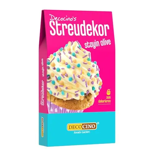 DECOCINO Streudekor Stayin Alive 40g von DECOCINO