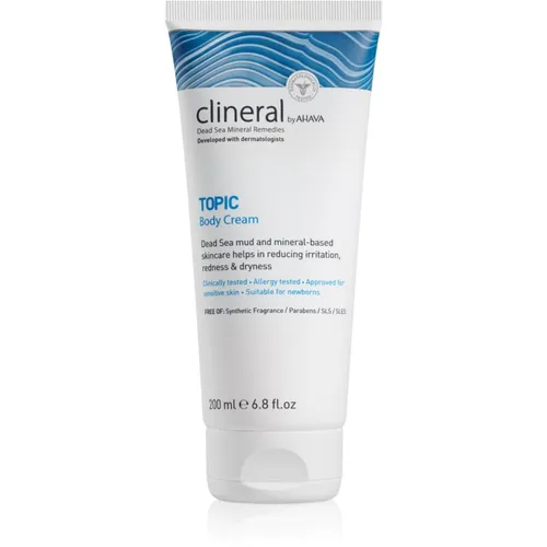 AHAVA Clineral TOPIC beruhigende Bodycreme für atopische Haut 200 ml