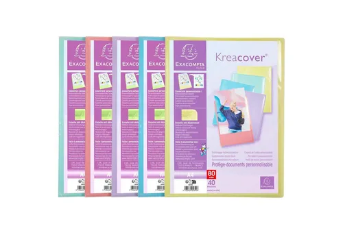 EXACOMPTA Organisationsmappe Exacompta Exacompta - 5849E - 1 Dokumentenmappe, PP, Kreacover