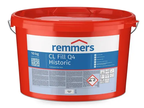 Remmers Mörtel CL Fill Q4 Historic weiß – 10 kg - Hochwertiges Wandausbesserungsmaterial in weiß. Ideal für historische Gebäude und Renovierungsarbeiten. Einfache Verarbeitung für professionelle Ergebnisse.