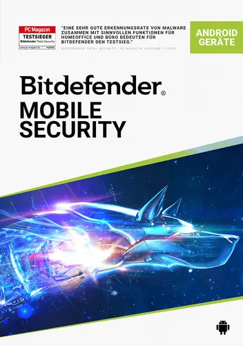 Bitdefender Mobile Security for Android 1-Gerät / 1,5-Jahre - (ESD) / KEY