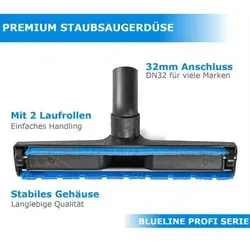 Parkett Staubsauger Staubsaugerbürste Staubsaugerzubehör Ersatz Bürste 32mm für Hoover TC 1193 001 1162 011 2880 011