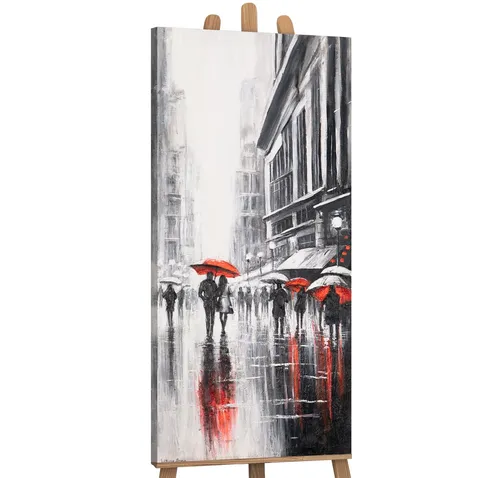 Poster & Bildende Kunst Rot von YS-Art