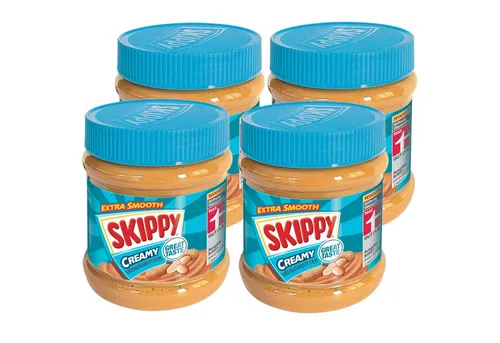 Skippy Nussaufstrich 4 x 340g Erdnussbutter
