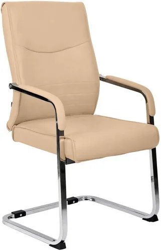 CLP Freischwinger Besucherstuhl Hobart in grün von CLP