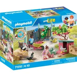 Produktbild Playmobil® My Life Kleine Hühnerfarm im Tiny House Garten 71510
