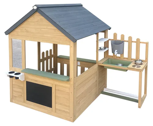 AXI Lizz Holzspielhaus mit Spielküche von Axi