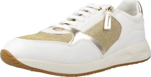 GEOX D BULMYA Weiß - Elegante Sportschuhe - Sonstige Sportschuhe mit atmungsaktiver Technologie für maximalen Komfort und Stil im Alltag.