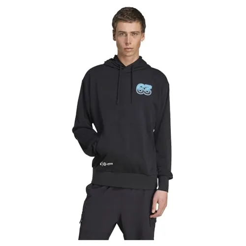 adidas Men's Mercedes - AMG Petronas Formula One Team George Russell Graphic Hoodie Black S