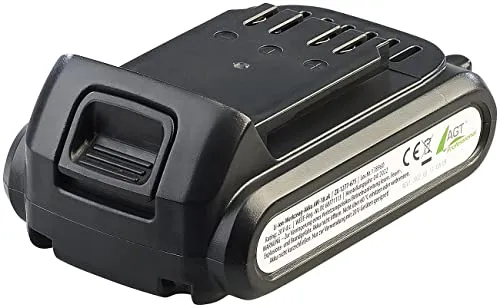 AGT Professional Zubehör zu Werkzeugakku: Li-Ion-Werkzeug-Akku AW-18.ak, 1.300 mAh / 20 Volt (Akkus für Akku-Werkzeuge, Li-Ion-Werkzeug-Akkus, Schlagschrauber)