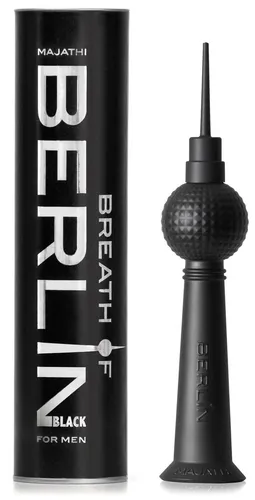 BREATH OF BERLIN BLACK, Men Eau de Toilette 50 ml, Berlin Duft, Reise Geschenk