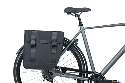 Basil B.V. Unisex Packtaschen 35 l – Schwarz - Fahrradtaschen mit modischem Design, hoher Qualität und großzügigem 35-Liter Volumen für alle Ihre Abenteuer.