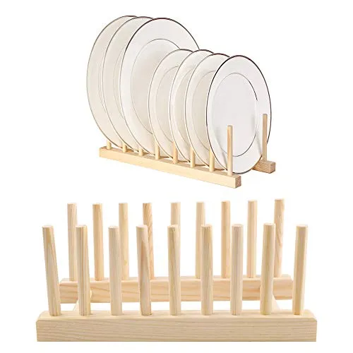 Stück Deckelhalter, Spareribs-Halter, für die Zubereitung von Spareribs oder Braten, deckelhalter Gestell Abtropfgestell Abtropfgestell Teller Ständer für Aufbewahrung CD Geschirr Buch Weinglas 2