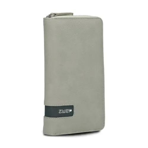 zwei M.Wallet MW2 Geldbörse - Geldbörse mit stilvollem Design, bietet 15 Fächer für Karten und ein Zipperfach für Münzen, ideal für den Alltag.