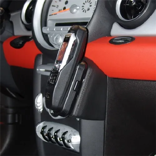 KUDA Handy Halterung 092445 passend für Mini ab 2006 ohne Navi & Neues Navi