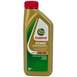 Castrol Edge Professional Longlife 3 0W-30 1 Liter - Hochleistungs-Motoröl - Castrol EDGE Professional LL III 0W-30 bietet maximale Motorleistung und Effizienzsteigerung. Entwickelt für extreme Druckbelastungen, sorgt es für optimale Trennung der Metalloberflächen und zuverlässigen Schutz über das gesamte Ölwechselintervall.