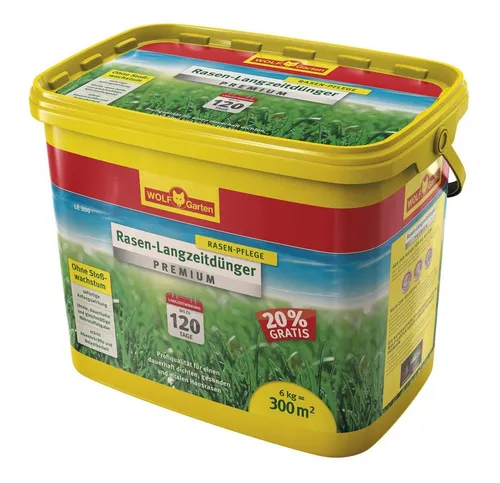 Wolf Garten Rasen Langzeitdünger Premium LE300 von WOLF-Garten