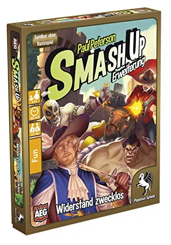 Pegasus Spiele 17279G - Smash Up: Widerstand zwecklos