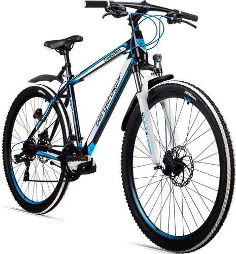 Bergsteiger Canberra 26 Zoll Mountainbike – Sportliches Hardtail mit Licht und Schutzblechen