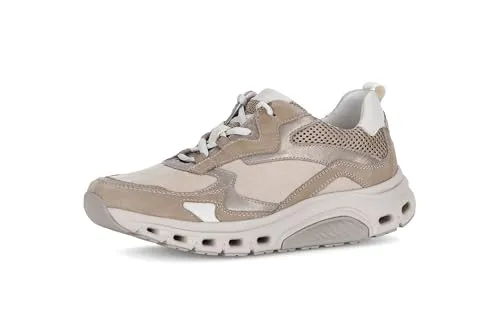 Gabor Damen Low-Top Sneaker – Komfortable und stylische Freizeit-Schuhe - Produkttyp: Sneaker, ideal für Alltag und Freizeit. Der Schuh bietet hohen Tragekomfort und eine rutschfeste Sohle für sicheren Halt. Mit schickem Design in Rose und praktischen Reißverschluss.