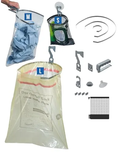 Müllbeutel Grau von O Spring