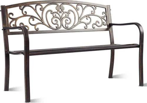 Gartenbänke Schwarz von Costway