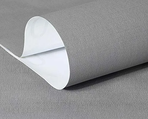 m x 60 cm Tapeten einfarbig Uni Pastellfarben Schlamm hellgrau 3000-S Art. 3106 selbstklebend Verschiedene Trendfarben Tapete Folie abwischbar 10