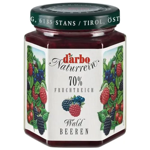 Darbo Naturrein Fruchtreich Konfitüre - Waldbeer - 200 g