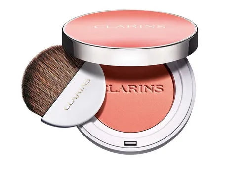 CLARINS Joli Blush 06 Cheeky Coral, 5 g - Rouge mit langem Halt, passt sich jedem Hautton an und sorgt für einen einzigartigen Glow. Die luftige Textur verschmilzt mit der Haut für ein ebenmäßiges Finish.