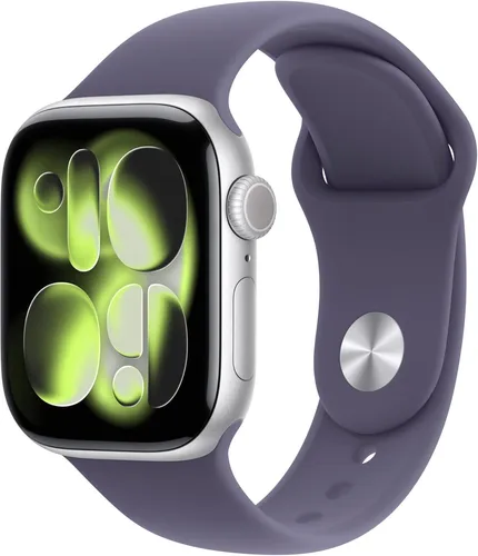 Apple Watch Series 11 GPS 42mm Smartwatch Aluminium Case Sportarmband Fitness Schlafindex Herzfrequenz EKG Always On Display