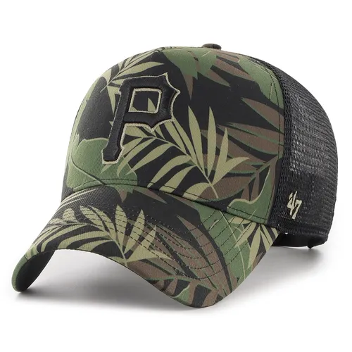 '47 Brand Trucker Mesh Cap - Tropic Pittsburgh Pirates - Hüte & Mützen, verstellbare Snapback für optimalen Tragekomfort und stylischen Look für Fans.