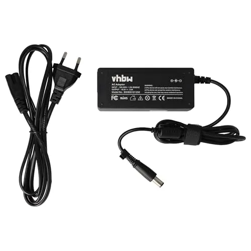 vhbw 1x Netzteil kompatibel mit HP Compaq Mini Note 2133 Notebook, 65 W
