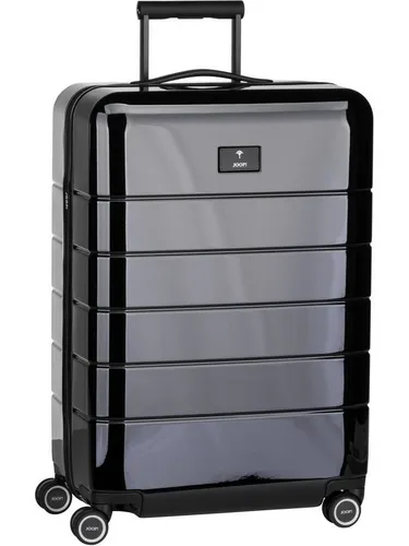 Joop Volare 1.0 C65 4-Rollen Trolley - Black, 66 cm - Koffer mit elegantem Design, 4 multidirektionale Rollen für mühelose Mobilität und integriertem TSA-Zahlenschloss für erhöhte Sicherheit. Ideal für stilvolle Reisen.