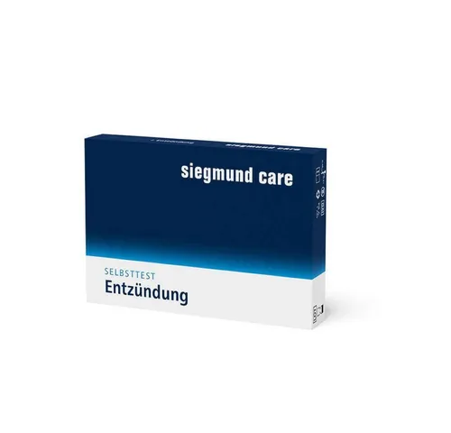 Siegmund Care CRP-Schnelltest Entzündung Selbsttest, 1-tlg. - Schnelltests zur Selbstdiagnose von Entzündungen. Testen Sie einfach und schnell Ihre CRP-Werte, um mögliche Infektionen frühzeitig zu erkennen.