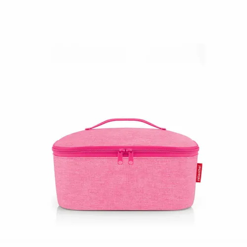 reisenthel coolerbag M pocket Kühltasche - Twist Pink 4.5 L - Kühlboxen & Kühltaschen, praktische Thermotasche mit 4.5 L Volumen, ideal für Picknicks und Ausflüge, stylisches Design in Pink.