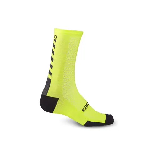 Giro HRC + Merino Wool bright lime/black (socks-socks) S von Giro