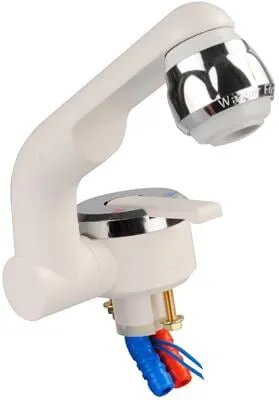 Barwig Perfect EHM Einhebelmischer, Ø27mm, Tülle, Mikroschalter, weiß/chrom