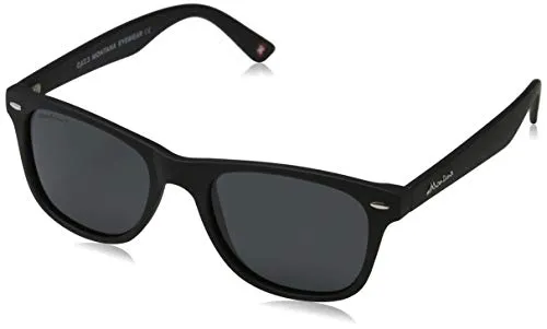 Sunoptic Unisex-Erwachsene Montana Sonnenbrille, Schwarz (Black/Grey), 53