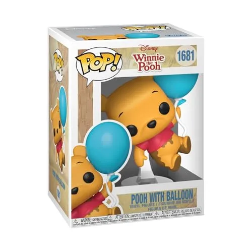 Funko Pop! Disney: Winnie The Pooh – Pooh mit Balloon - Vinyl-Sammelfigur - Geschenkidee - Offizielle Handelswaren - Spielzeug Für Kinder und Erwachsene - Cartoon/Animation Fans