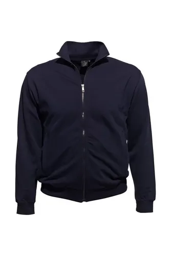 AHORN SPORTSWEAR Sweatjacke in sportlichem Design - 6XL - Funktionsjacke für Fitness, aus 100% Baumwolle, pflegeleicht und in sportlichem Design, ideal für aktive Männer in Übergröße.