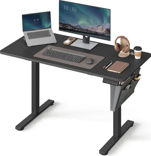 SONGMICS Höhenverstellbarer Schreibtisch mit Memory-Funktion