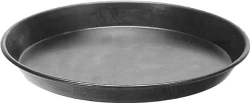 WAS Germany Pizzablech Blaublech 30cm Durchmesser 2,5cm gebördelter Rand - rundes Ofenblech zum Pizzabacken in Pizzaofen Grill Backofen - 2290 360