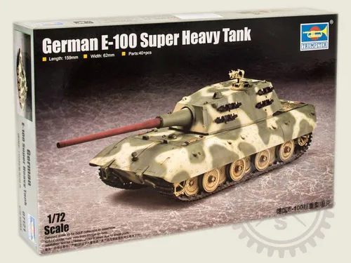 German E-100 Super Heavy Tank / 1:72 - Trumpeter / 07121