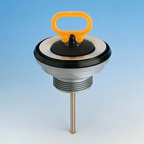 Lira Siphon Lira Art.2011 Universalventil für Spülbecken aus Keramik Loch 60, einzigartig